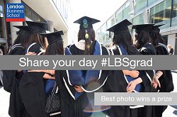 Be part of the picture: tag your Congregation week photos #LBSgrad - best photo wins a prize