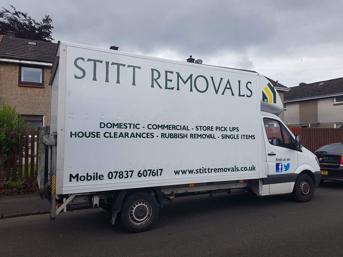 RemovalsStitt's tweet photo. #proud in our new #removalvan @LeighGaynor #newvan #removalcompany #removals #charityaffiliation #paisley #greenock #westdunbartonshire https://t.co/Qp3VcKdsQR