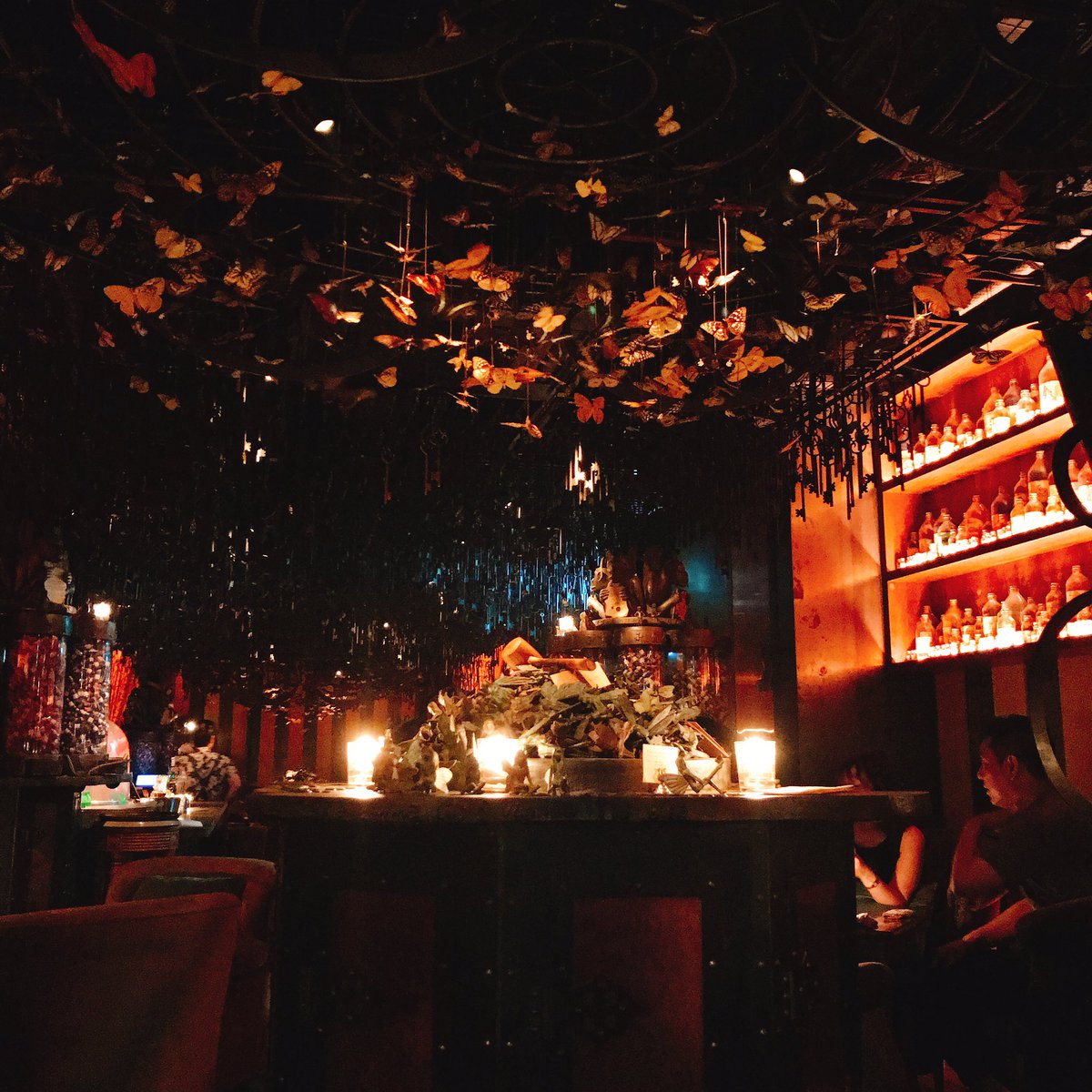 Diz A Twitter めっちゃおしゃれなバーだった わたあめカクテル