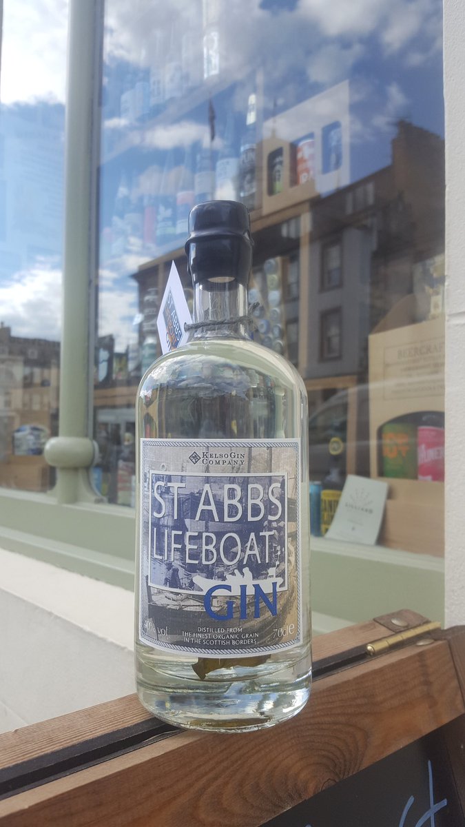 New Gin, St. Abbs Lifeboat Gin is a limited edition gin with kelp seaweed. Profits go to St. Abbs Lifeboat <a href="/kelsogin/">Kelso Gin Company</a>