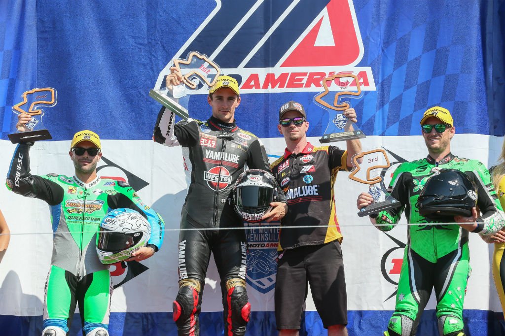 @westby_racing @Scholtzm20 raced his #Yamaha R1 to dominant victories in both Saturday's & Sunday's Superstock 1000 races. #motoamerica