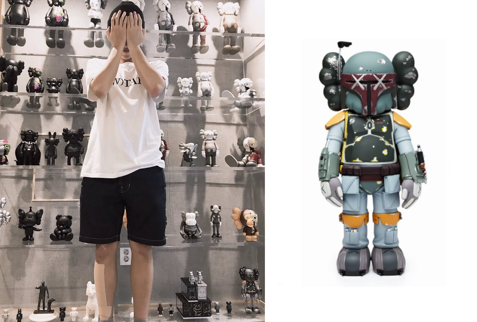 ☆Original Fake オリジナルフェイク BOBA FETT ボバフェット (KAWS