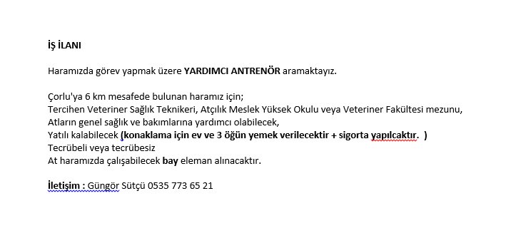 CemilogluHarasi's tweet photo. Haramızda görev yapmak üzere Yardımcı Antrenör aramaktayız.. https://t.co/t9gpLpNTuW