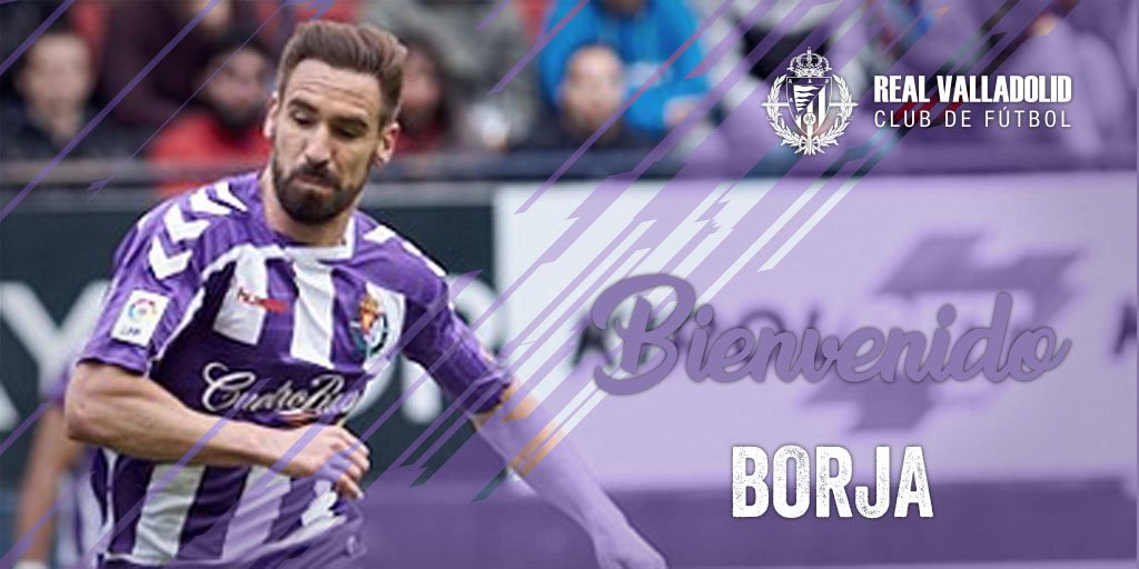 [Fichaje] Borja firma por una temporada y vivirá su tercera etapa en el Real Valladolid rvcf.info/9J7ZKF #pucela