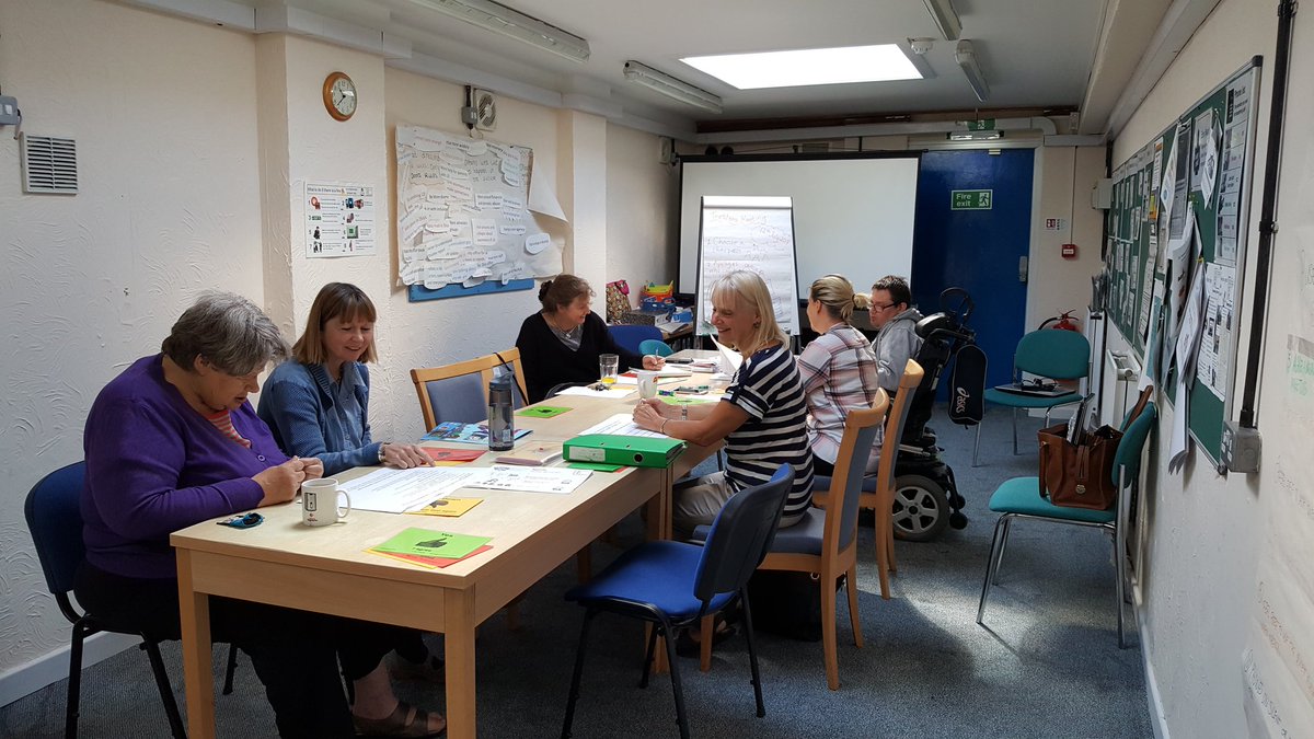 Trustees meeting this morning. 
We value the time they all give up for free to help us run our organisation #userled #volunteering