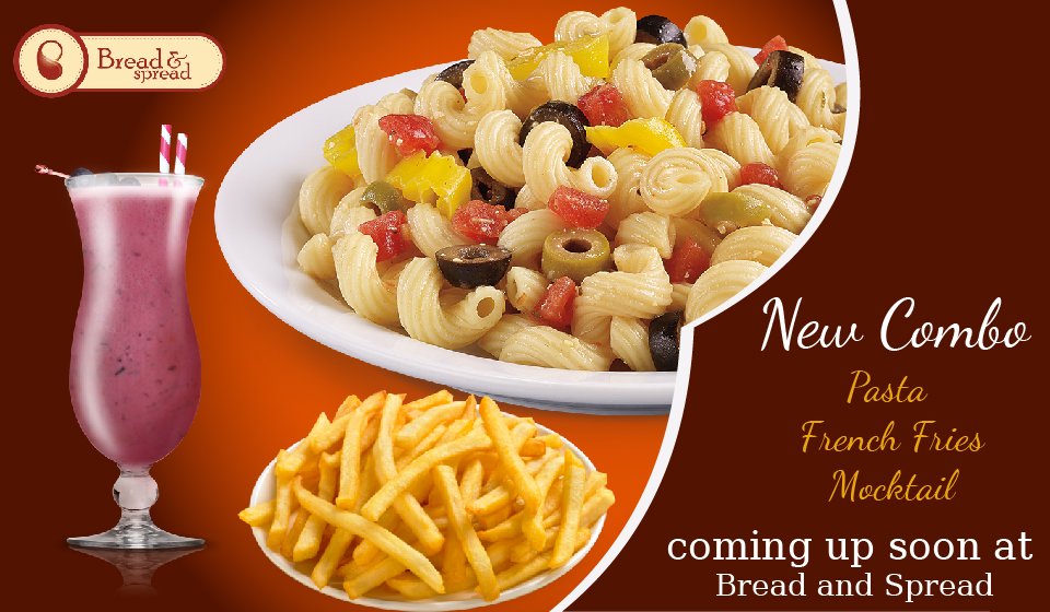 Breadndspread's tweet photo. New combos coming up Bread &amp; Spread  with pocket friendly prices! @breadandspread #combos #prices #fries #trichy #cafe https://t.co/1UPIfUfRZK