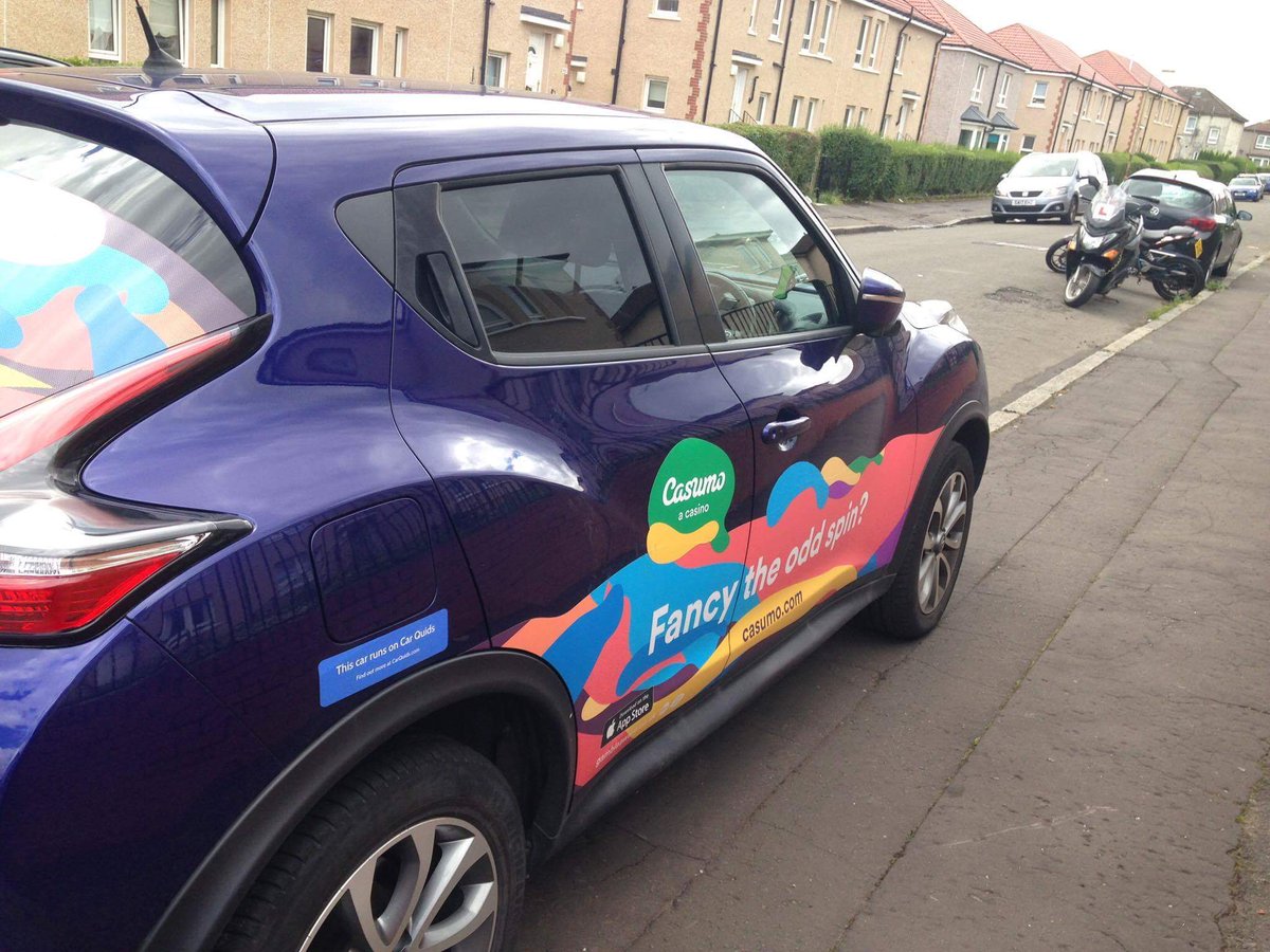 HarleyRodger's tweet image. Out visiting family in the East end of Glasgow promoting @CasumoCasino and @CarQuids