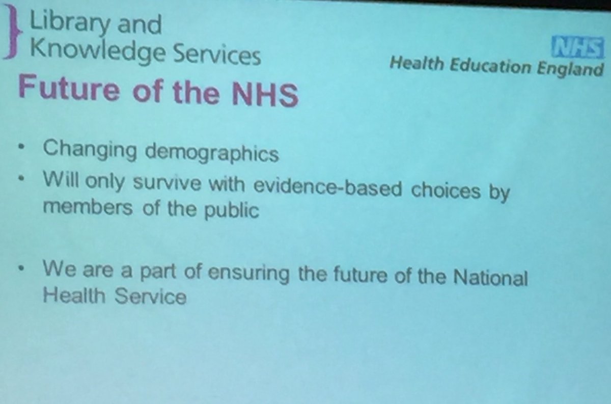 #mehln2017 future of the NHS and linking to voluntary sector