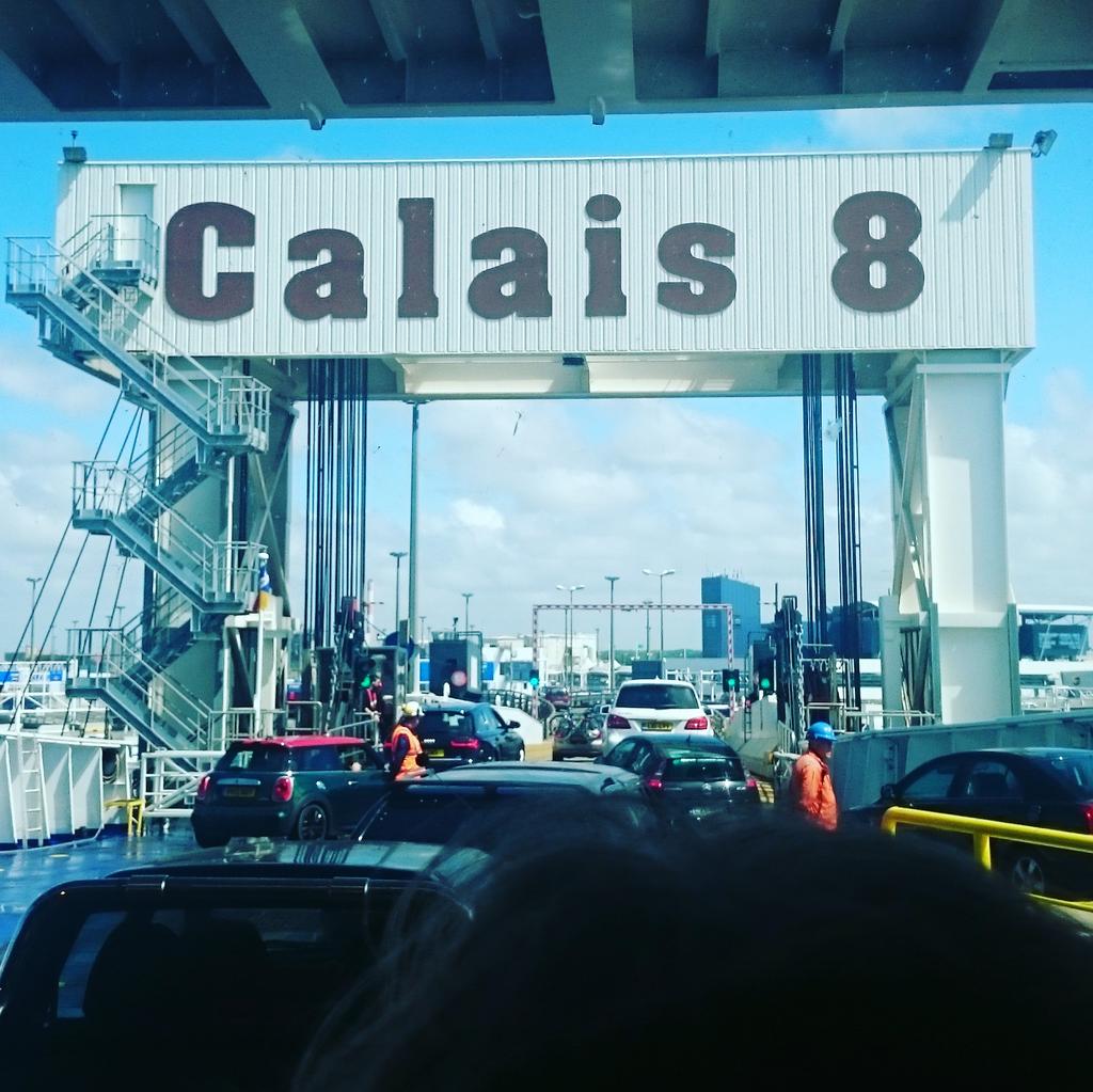 TestbourneHist's tweet image. We have arrived in Calais!
