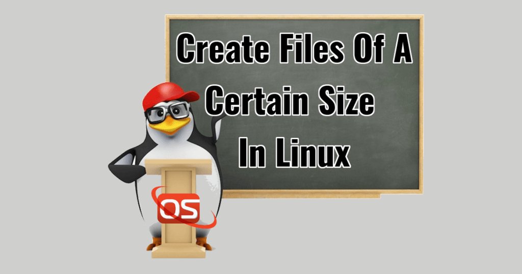 ostechnix's tweet image. How To Create Files Of A Certain Size In #Linux. #file_size, #dd, #truncate, #fallocate,… ostechnix.com/create-files-c…