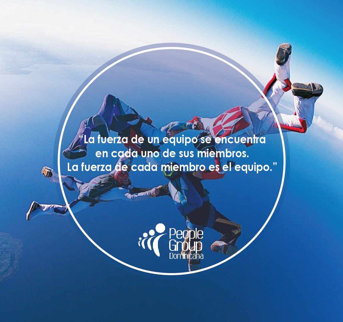 peoplegroupdr's tweet photo. ¡El trabajo en equipo siempre garantizará el éxito! #frasesrd #repdom #dominicanrepublic #peoplegroupdr https://t.co/uVEH5WGB4g
