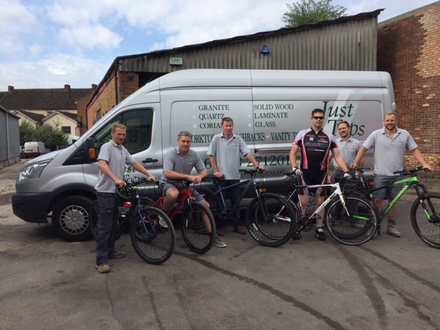 JustTopsMKLtd's tweet photo. 'Thank You' for the kind donations and support in aid of our charity cycle ride this Sunday for @willenhospice from us all @JustTopsMKLtd ! https://t.co/dUIa4BYW1t