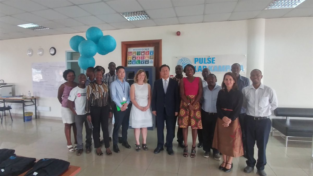 UNGlobalPulseUG's tweet image. It was our great pleasure to have #ROK Ambassador Park Jong-Dae here in #PulseLabKampala and introduce our innovative projects. @MOFAkr_eng