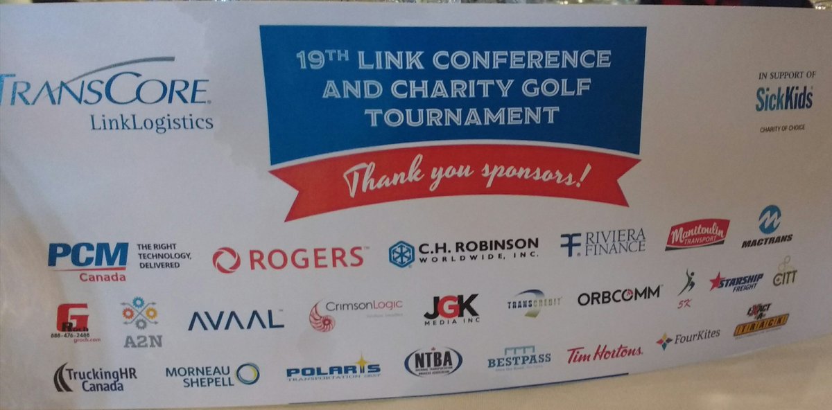 truckingHR's tweet image. . @truckingHR is proud to be in attendance at the @loadlink #linkconference &amp;amp; #charity golf tournament!