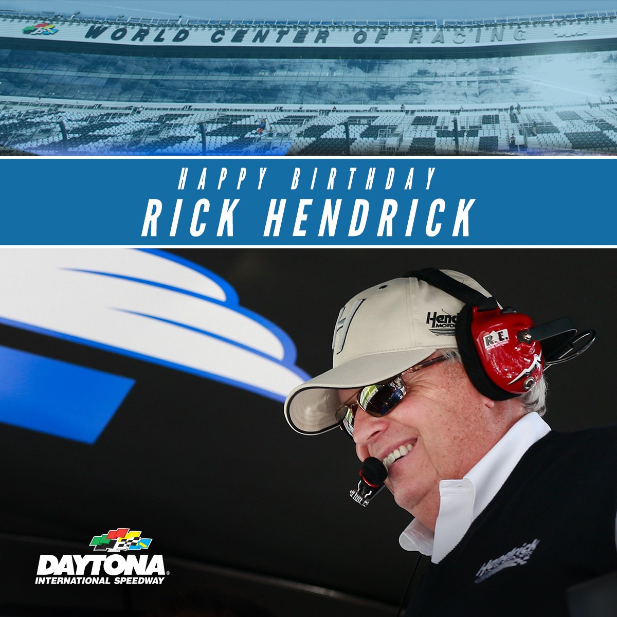 Happy Birthday to 8-time Champion team owner & 2017 Rick Hendrick! 