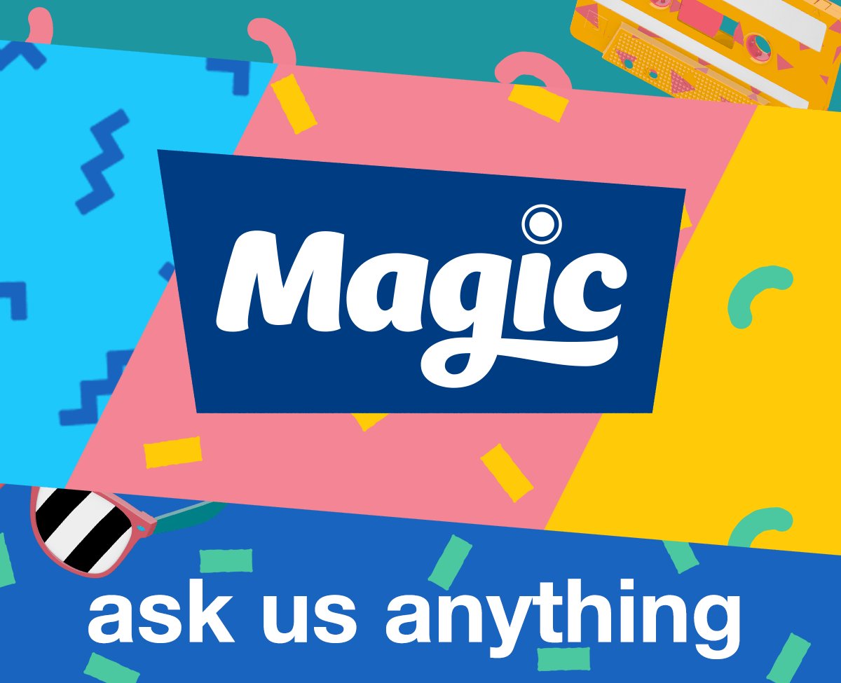 magicfm's tweet photo. Ok, let's try this. Until 4pm you can ask us anything. Go! #AskMagic https://t.co/gsagCdK55C