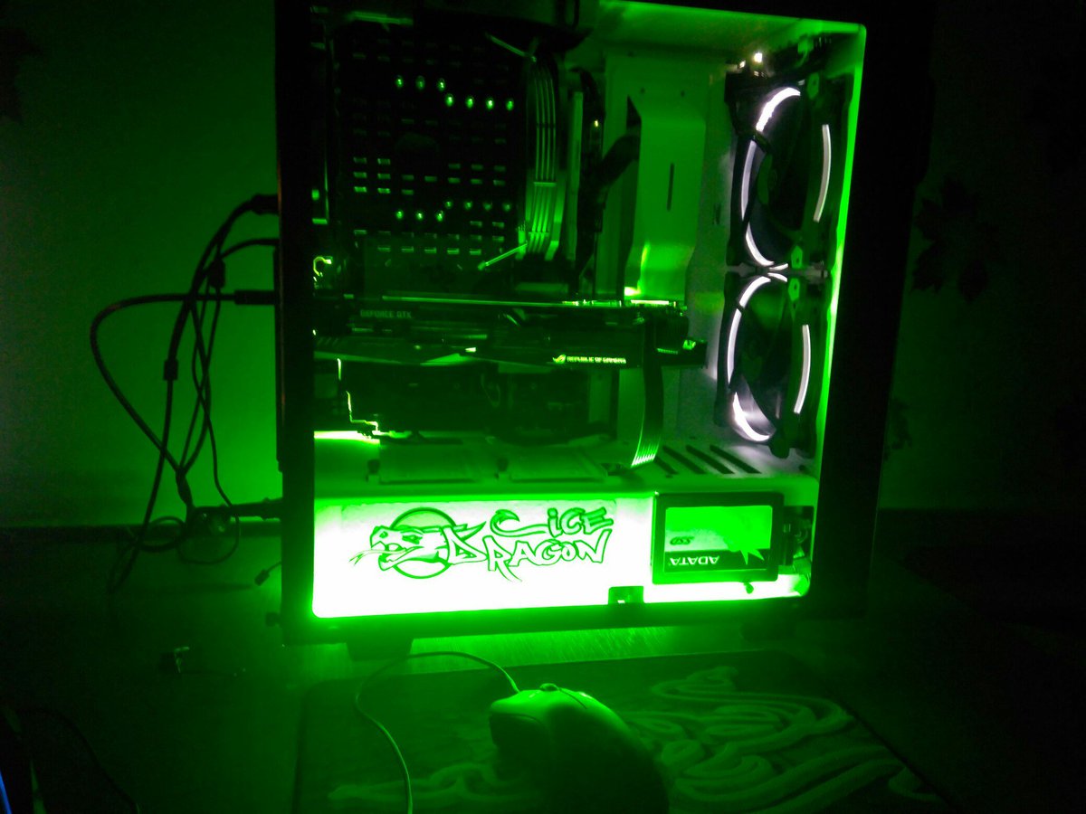 Team__Spirit's tweet photo. The PC with Dragon's logo adds +100 to your luck in the game. Personaly tested by one of our fans!

#SpiritFans https://t.co/XT0GuK5J2D