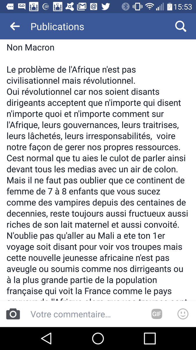 CheckyBlaze's tweet photo. Pour vous Mr @EmmanuelMacron @Macky_Sall cc @KemiSeba1 #kebetu #Africa #WakeUp #NoCfa https://t.co/vLlVxABg7n