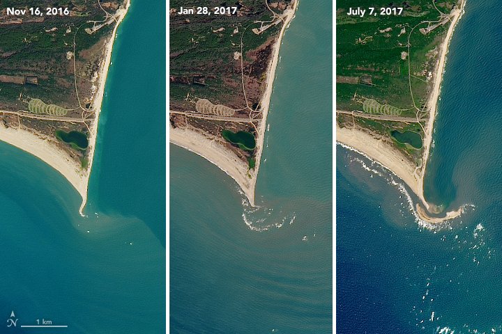 Island Rises Up off of Cape Hatteras go.nasa.gov/2uQZhFU #NASA