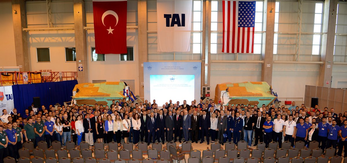 İlk Türk JSF/F-35 Uçağı'nın 'Orta Gövde'si Teslim Edildi 27 Nisan 2024