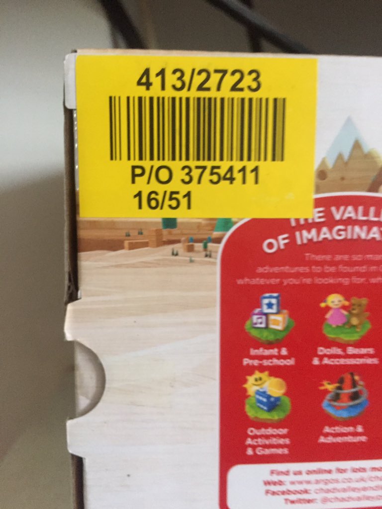 liatoby's tweet photo. @ArgosHelpers is this it? https://t.co/zsfnYrps20