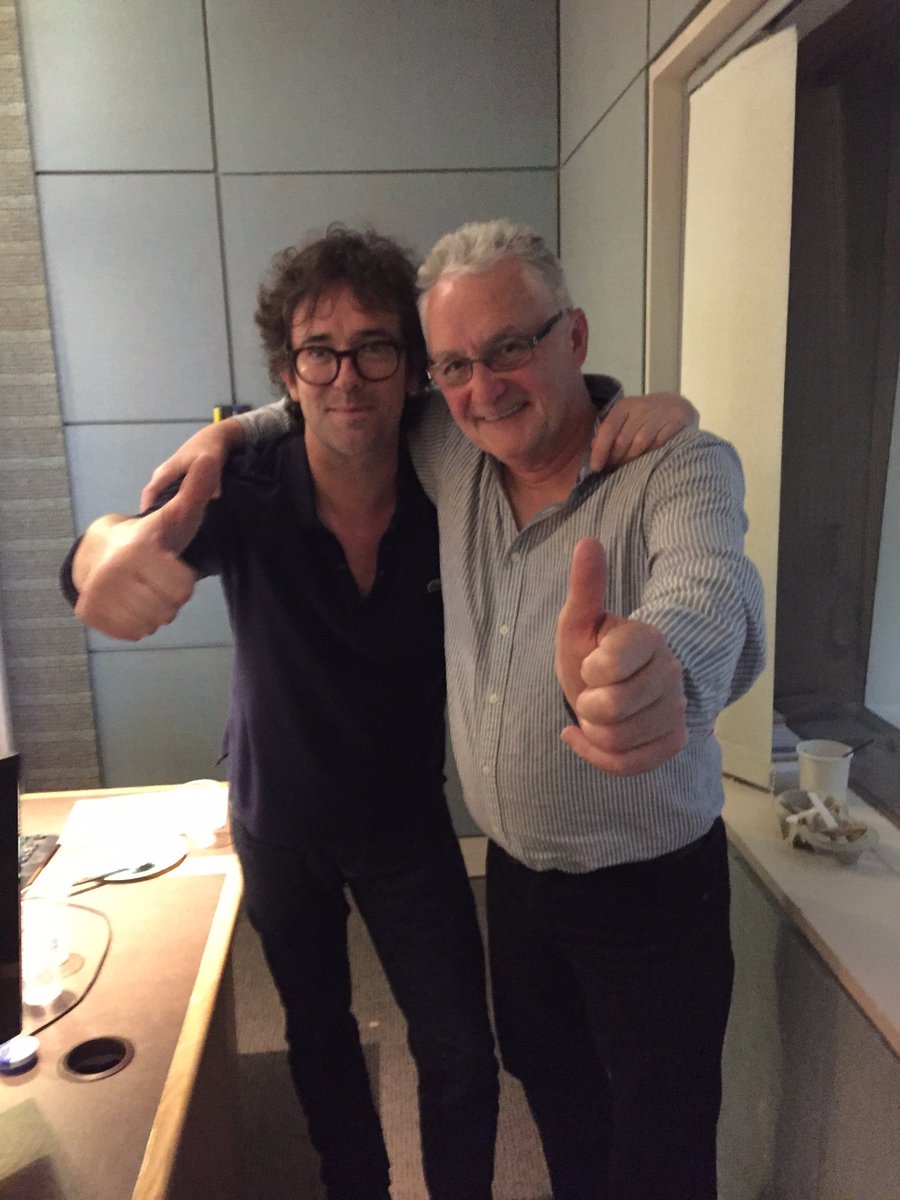 Knights of the Night @murraycathal  + <a href="/corcorc/">Carl Corcoran</a> -broadcast buddies + neighbours  St 5 + 6. Great company. I'll miss it! Onwards, Cathal!