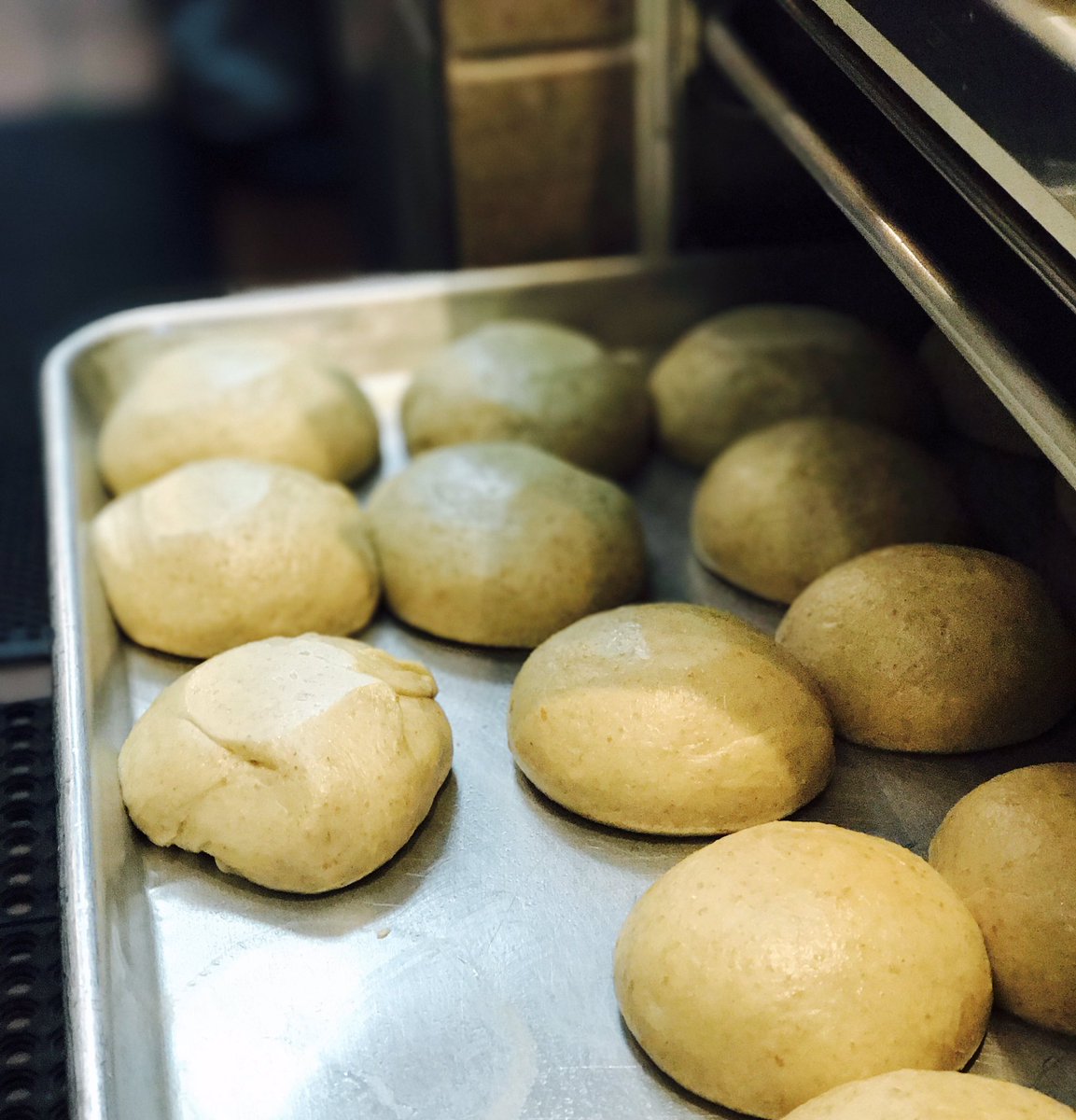 Housemade Flatbread Wrapp Dough From Scratch, Fresh Pressed To Order #fromscratch #housemade #freshpressed
