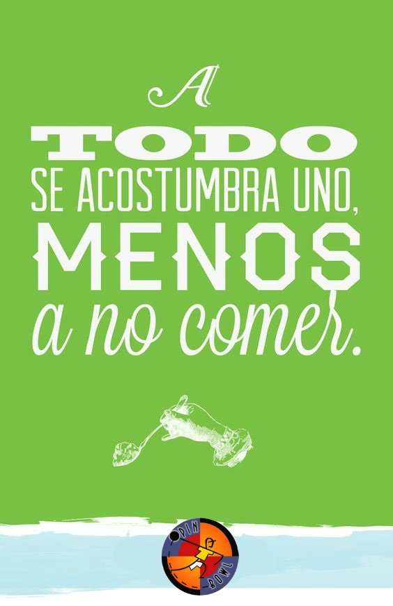 PinBowlPLC's tweet photo. ¡Buenos Días! 
A todo se acostumbra uno menos a no comer así que ¡Te Esperamos en PIN BOWL! 🍴🎳 https://t.co/mqPeDnZsGs