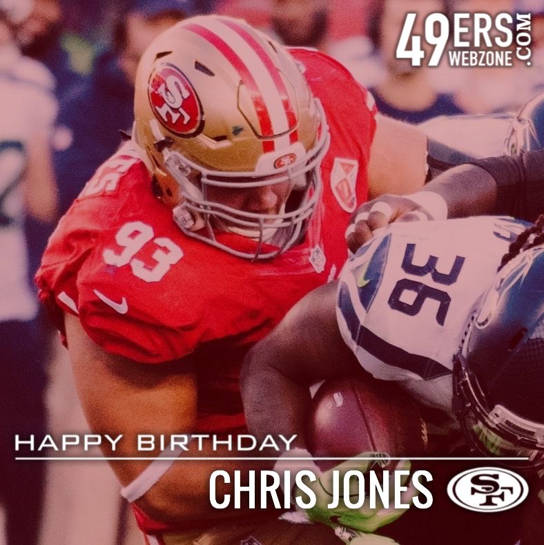 Happy birthday to DT Chris Jones! 