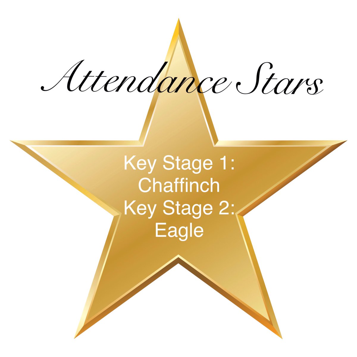 Attendance stars last week were:
Key Stage 1 – Chaffinch 100% Well done!
Key Stage 2 – Eagle 99.30% Fantastic!