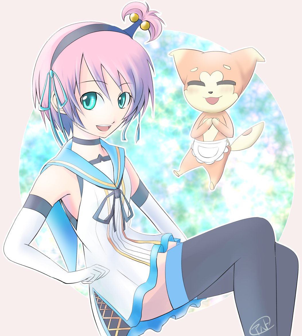 でーきた！
テイルズオブザワールド　レディアントマイソロジー２より
カノンノ＝イアハート　パニール