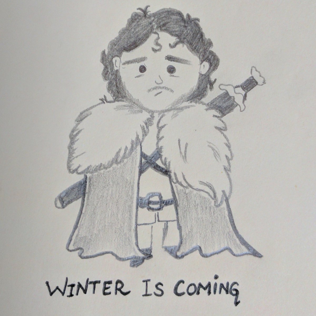 Notes_Pencil's tweet image. Winter is coming! #WednesdayWisdom #GameofThrones #GoTS7
