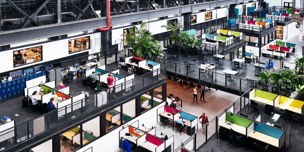 New Lab, based in an 84,000-square-foot former machine shop in the Brooklyn Navy Shipyard in New York, is a community of more than 90 hardware-centric designers, engineers, entrepreneurs and startups focused on creating products that will define the future of technology. (Source: New Lab)