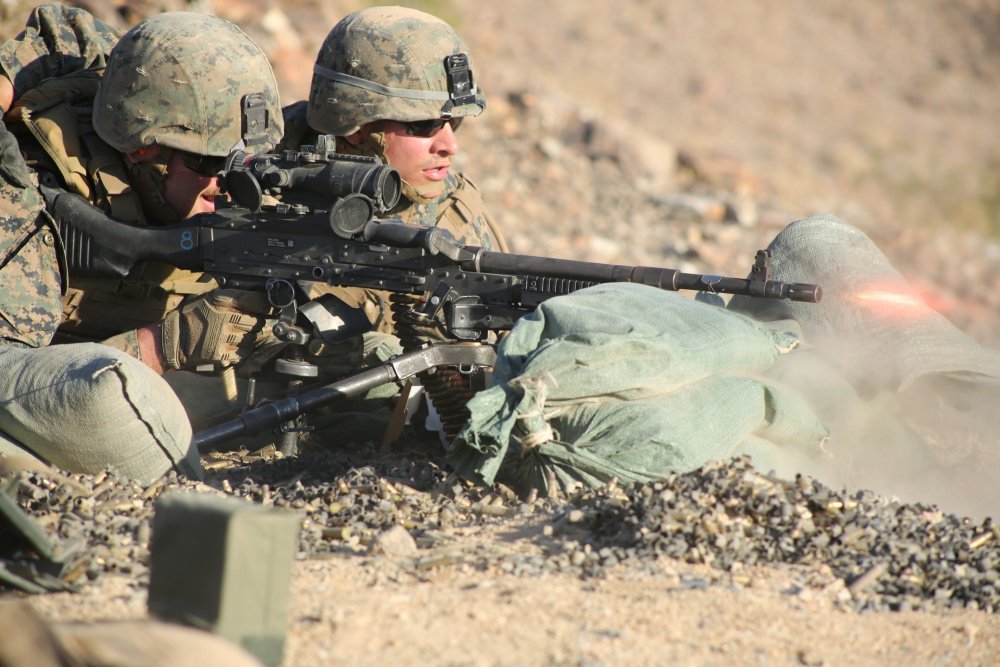 USMarineCorps's tweet photo. Live fire drills during Integrated Training Exercise 4-17 help Marines defeat the enemy by improving combat tactics &amp; overall unit cohesion. https://t.co/vih9zsdHIX