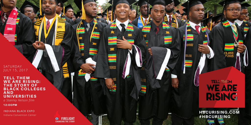 HBCUrising's tweet photo. Join us for a special #HBCUrising screening at the @INBlackExpoInc on Sat, 7/15 at 12pm!  https://t.co/3Xr2Qv39hw https://t.co/YNveO7MfSE
