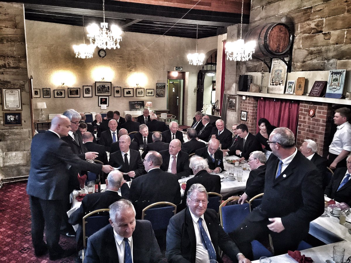 Another full house for a great 3rd degree. Visit by the Grand Secretary and Deputy PGM made the evening. Proud #WarwickshireMasons