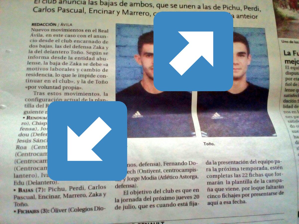 SergioDlCid's tweet photo. Cuando te enteras por el Diario de Avila de tu baja en el @RealAvilaCF 😅😅😅 https://t.co/DoWhKtc1um