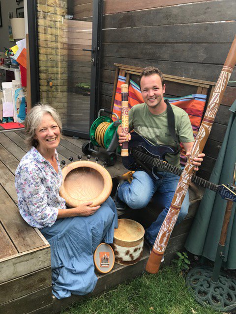 Recording continued 2day with animal tracks (geddit?!) from China, Australia &amp; Nepal! #alltheinstruments #AroundtheWorldin20Animals #outsoon