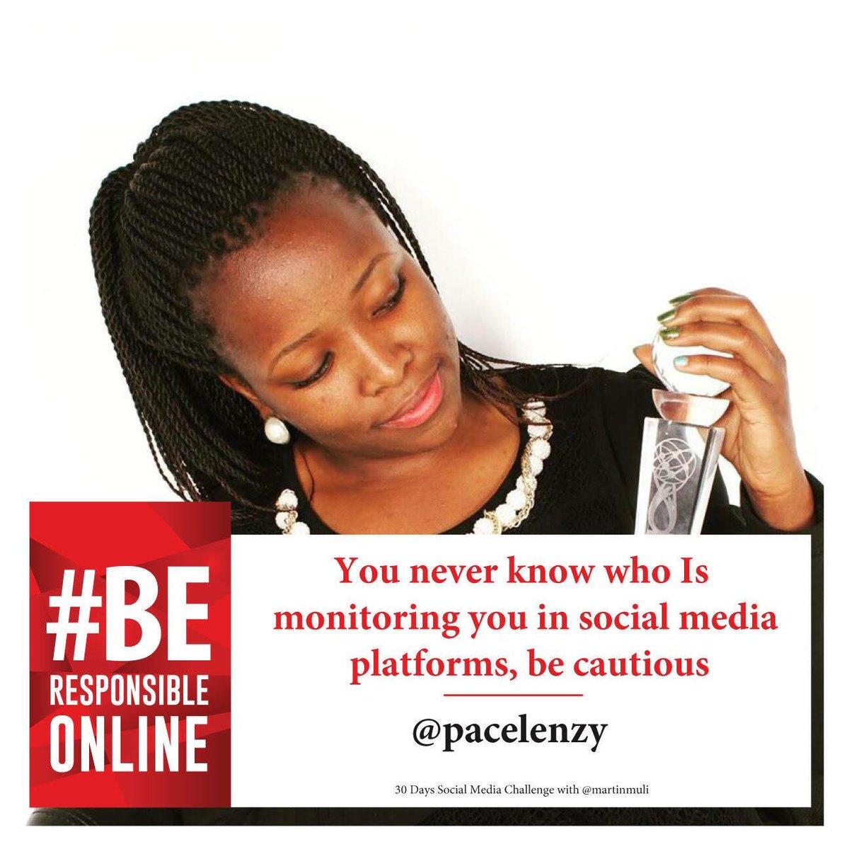 Remember your employer is also on social media #BeResponsibleonline