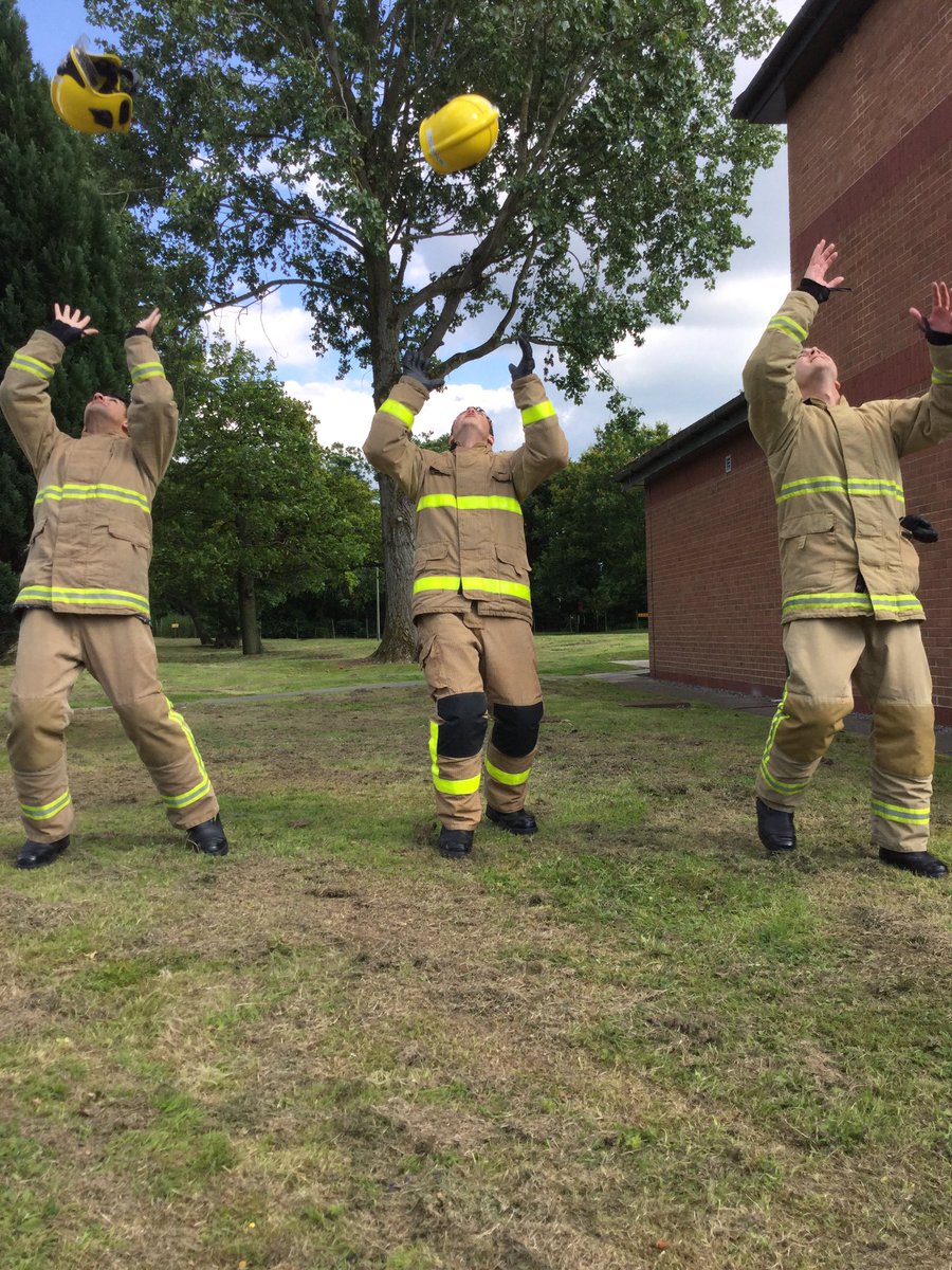 Couldn't make their graduation ceremony so they had their own.. #lfrstc #recruits