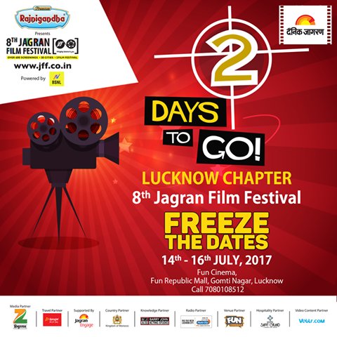 VeblrOfficial's tweet image. Just 2 days to go!!
Experience the distinctive shades of parallel screen at the #LucknowChapter of @jagranfilmfest .#JFF2017