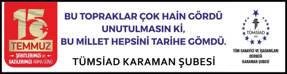 TÜMSİAD Karaman (@tumsiadkaraman) on Twitter photo 