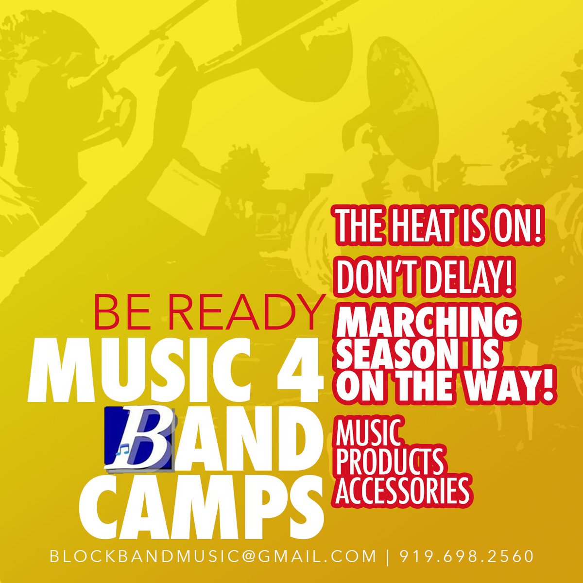 Be ready for the summer and the fall!