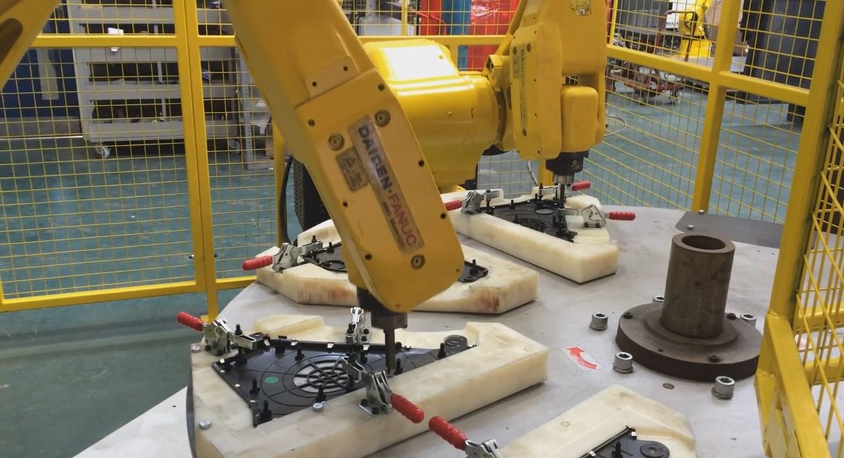 3rd automated robot assembly project complete.  We are getting rather good at these...