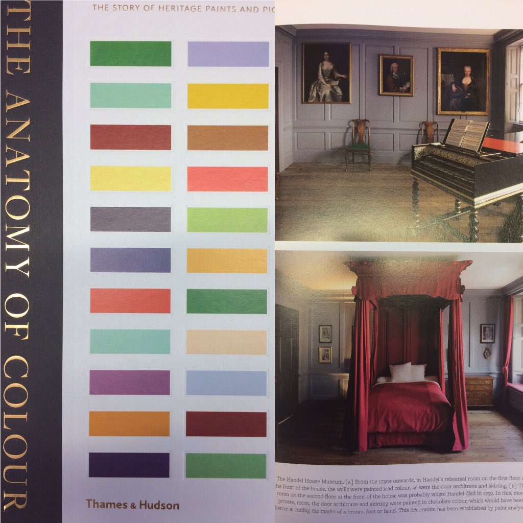 We're very proud to feature in Patrick Bates' new book on the story of heritage paints- find us on pg 93 :) <a href="/paperspaints/">Patrick Baty</a> <a href="/HandelHendrix/">Handel Hendrix House</a>