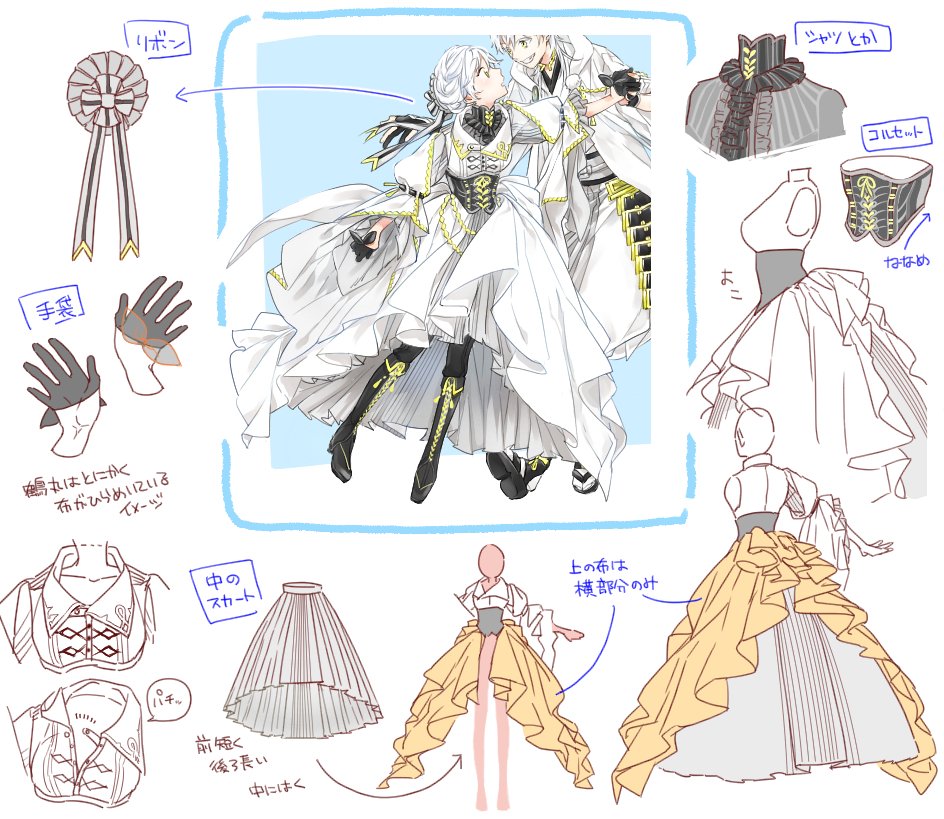 刀剣乱舞 近侍ドレス 審神者 Twitter