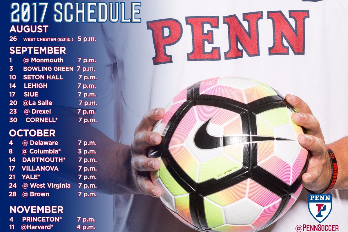 PennMSoccer's tweet image. Where To Find 🔴🔵⚽️ In 2017!

Take A Look At Our 2017 Schedule!

bit.ly/2t4iF5b