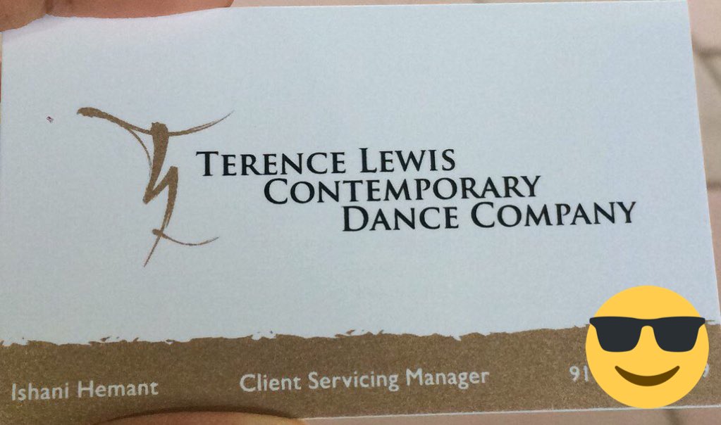 IshaniHemant's tweet photo. #work #life #TLCDC #new #visitingcard https://t.co/2PYz3vo1qs