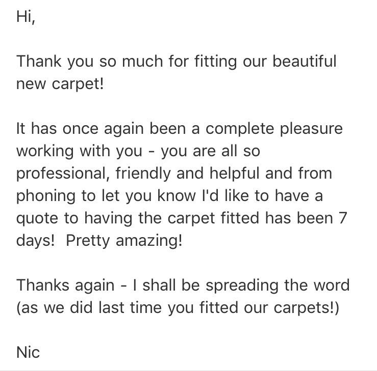 byrver_flooring's tweet image. Email just received from a happy customer. Really means a lot to hear feedback like this