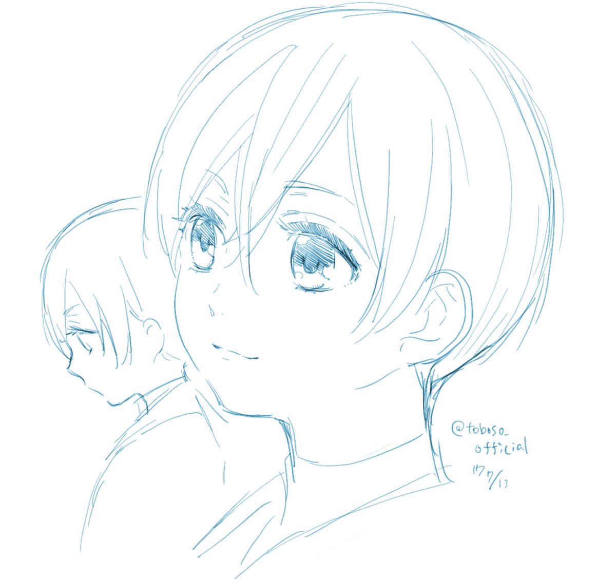 toboso_official's tweet photo. 力が欲しい…ッ子供を可愛く描く力が…ッ!!!【枢】 https://t.co/zhheV7AkUl
